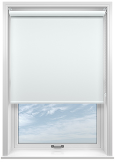 Trinity (FR Blackout), Milk White - Roller Blind